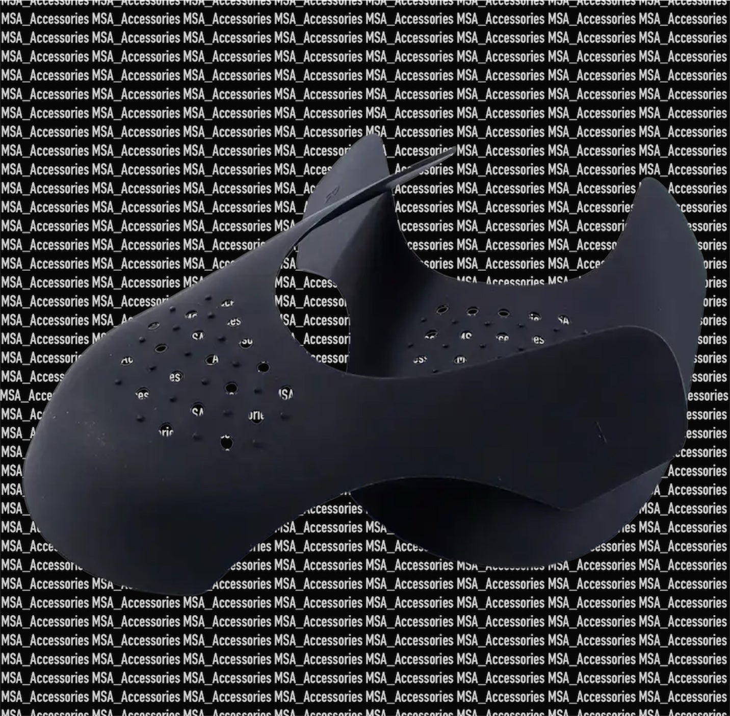 Black Crease Protectors Pair