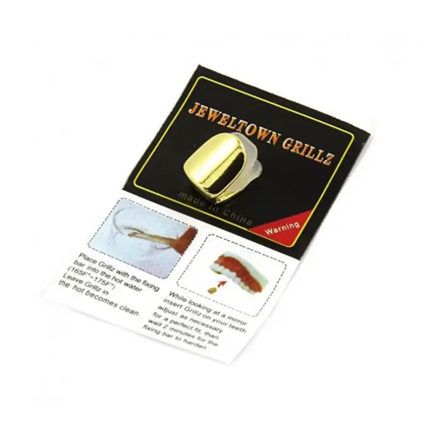Silver Tooth Cap Grillz