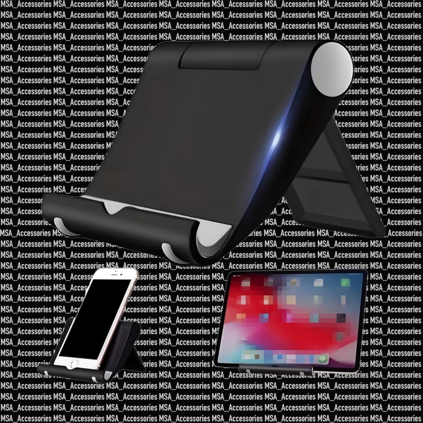 Black Phone/Tablet Holder